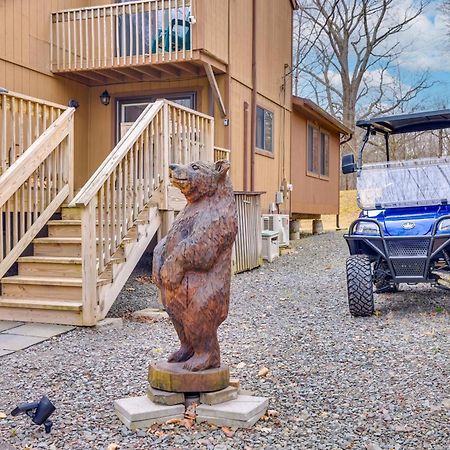 Bear Den Rustic Pocono Lake Home With Game Room! Zewnętrze zdjęcie