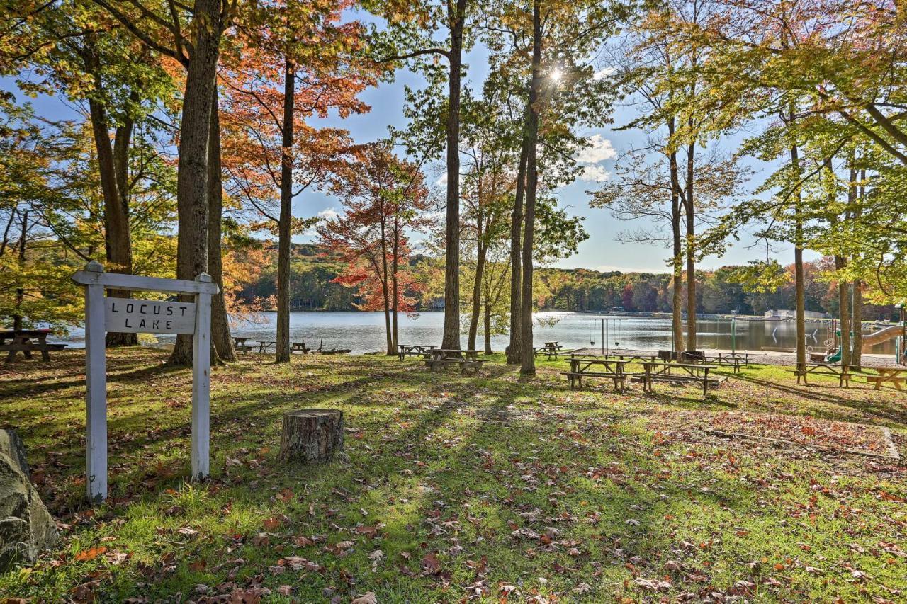 Bear Den Rustic Pocono Lake Home With Game Room! Zewnętrze zdjęcie